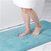smiry Microfiber Bath Mat, Non-Slip Super Absorbent Bathroom Mat, Extra Soft Machine Wash and Dry, Non-Shedding Bath Mats For Bathroom
