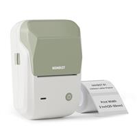 NIIMBOT B1 Label Maker Machine, 2 Inch Bluetooth Thermal Label Printer, Easy to Use Sticker Printer Compatible with iOS and Android, with 1 Roll Waterproof Labels for Retail, Office, Home