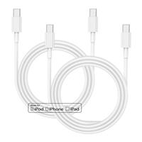 iPhone 15 Charging Cables 2Pack, Type C to Type C Fast Charging USB C Charger for Apple iPhone 15/15 Plus/15 Pro/15 Pro Max, iPad