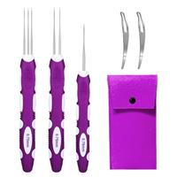 Knitiss Dreadlocks Crochet Hooks with Ergonomic Handle