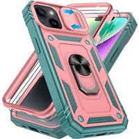 Pilaru 3 in 1 for iPhone 13/14 Case with 2 Screen Protector