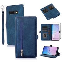 Asuwish Compatible with Google Pixel 5 Wallet Case Tempered