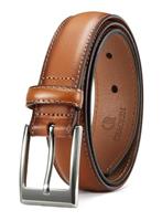 CHAOREN Leather Belts for Men - Mens Leather Belts 1 1/8" for Suits - Fashion Designs for Business Dress and Casual Jeans
