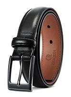 CHAOREN Leather Belts for Men - Mens Leather Belts 1 1/8" for Suits - Fashion Designs for Business Dress and Casual Jeans