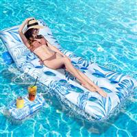 Gontence Lilo Pool Inflatables - Pool Inflatables for Adults - Inflatable Pool Floats - Water Hammock for Adults Pool Float Pool Hammock - Pool Lounger