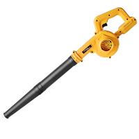 Powarobor Cordless Air Leaf Blower for Dewalt 18V Battery, Electric Jobsite Air Blower Powerful for Garden Lawn Care Leaf Snow Blowing,Car Computer Dust Cleaner (Tool Only,no Battery)