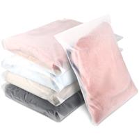 40 Pcs Ziplock Bags, 50 X 40cm + 40 X 30cm Large Travel Clothes Storage Bags Reusable Clear Storage Bag Zip Lock Seal Bag Waterproof Luggage Organiser for Clothes Shoe Cosmetics Offices Supplies