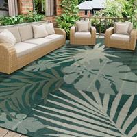 Homcomodar Outdoor Rug UV Resistant Camping Mat Plastic Straw Rug Reversible Mats Waterproof Patio Rug for Picnic Balcony