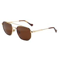 ZENOTTIC Hexagon Pilot Polarised Sunglasses for Men Women, Trendy Retro Vintage Metal Frame with UV400 Protection
