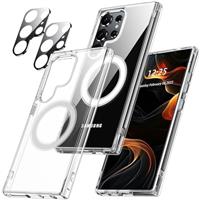 Bestcellcase 3 in 1 Magnetic for Samsung Galaxy S24 Ultra Ca