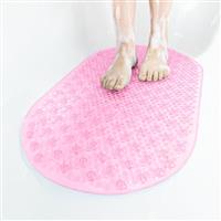 HITSLAM bath mat non slip anti mold Oval