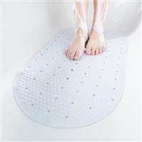 HITSLAM bath mat non slip anti mold Oval