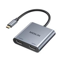 MOKiN USB C to Dual HDMI Adapter
