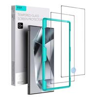 ESR for Samsung Galaxy S24 Ultra Screen Protector, 3 Pack Tempered Glass with Easy Installation Frame for Samsung Galaxy S24 Ultra, Military-Grade Protection, Ultra Tough, Scratch Resistant