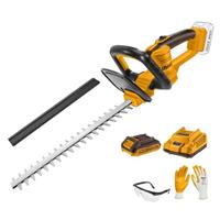 INGCO Cordless Hedge Trimmer 20V Lithum-ion Hedge Cutter wit