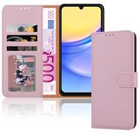 iCatchy for Samsung Galaxy A15 Case Leather Wallet Book Flip Folio Stand View Magnetic Protect RFID Blocking Cover compatible with Samsung A15 5G / A15 Phone Cover