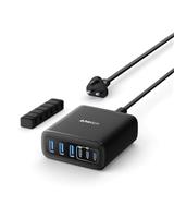 Anker USB C Charger, 6 Port Charging Station with 112W Power, for iPhone 16/15/14/13/12 Series, MacBook, Galaxy, iPad, and More (Cable Not Included)