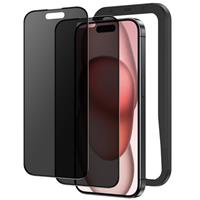 NIMASO for iPhone Screen Protector, 9H Hardness Tempered Glass Film, Military Grade Shatterproof, Anti-Scratch, with Easy Installation Tool, 2 Pack
