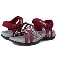 Maxome Women's Summer Walking Sandals Comfortable Sports Sandals Casual Hook Loop Strap Beach Sandals