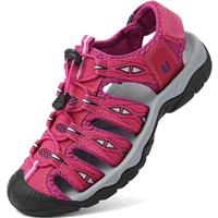 Lvptsh Womens Hiking Sandals Closed Toe Outdoor Sports Sandals Ladies Trail Walking Sandals Summer Trekking Beach Water Sandals Arch Support Adjustable