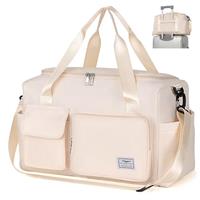 FIORETTO for Ryanair Airlines Cabin Bags 40x20x25 Underseat Travel Hand Luggage Carry on Bag Weekend Overnight Duffle Holdall Bag for Women and Men