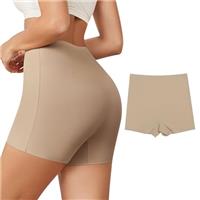 Banamic Womens Boy Shorts Seamless Underwear Anti Chafing Soft Biker Short Boxers
