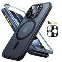 ESR for iPhone 16 Pro Case with MagSafe, Smooth & Slim Silicone Case, Shockproof, Full Screen and Camera Protection, Anti-Scratch, Soft Microfiber Lining, Cloud Series, Pink