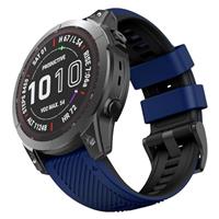 OVERSTEP Strap for Garmin Fenix 7/Fenix 6/Fenix 5 Strap, 22mm Silicone Watch Band Sport Strap for Garmin Epix Pro 47mm/Fenix 7 Pro/Fenix 6 Gps/Fenix 5 Plus/MARQ Aviator/Quatix 5
