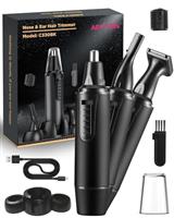 Nose Hair Trimmer for Men Professional Painless Nose Trimmer Eyebrow and Facial Hair Trimmer