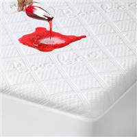Waterproof Mattress Protector, Mattress Pad Noiseless with Deep Pocket 6"-18" Depth, Soft Breathable Bed Mattress Cover Washable for Home, Bedroom, Hotel