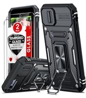 LeYi for Samsung Galaxy A15 4G/5G Case with 2 Tempered Glass