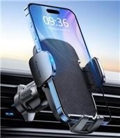 EOIWUY Car Phone Holder, Air Vent Phone Holder for Cars One Button Release, Upgraded Sturdy Hook & 360 Rotation Car Phone Mount Compatible with iPhone 15/14, Galaxy S24, and Other 4-7in Smartphones