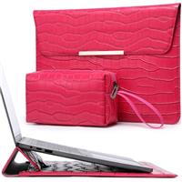 HYZUO 13.3-14 Inch Laptop Sleeve with Built-in Stand for Mac