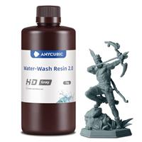 ANYCUBIC High Speed 2.0 3D Printer Resin, High-Activity, Low-Viscosity and High Liquidity 3D Resin, 170mm/h Ultra-high Speed Printing with Anycubic Photon Mono M7 Pro Resin Printer, Clear 1kg