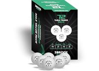 ZOROOOX High-Performance 3-Star Table Tennis Balls - Pack of | 9, 18, 36 or 72 | Orange or White | 40+ ABS Competition Grade Ping Pong Balls