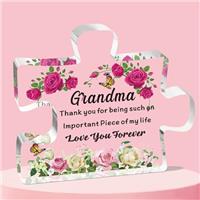QMVMV Funny Elephant Acrylic Plaque Gifts Animal Lover Gift
