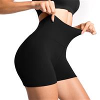 Sanpetix Gym Shorts for Women, Black Cycling Shorts for Biker Workout Running Yoga