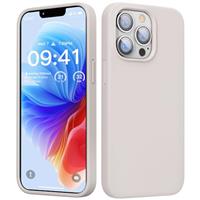 GOODVISH 3 in 1 Designed for iPhone 12/12 Pro/12 Pro Max/13P/ 14/14 Plus/ 14 Pro/14 Pro Max Silicone Case Soft Case Anti-Scratch Microfiber Lining