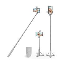 XIHAMA Selfie Stick,3 in 1 Stable 360 Rotation Phone Tripod Stand with Detachable Wireless Remote,Portable Selfie Stick Tripod Compatible with iPhone,Samsung,Android