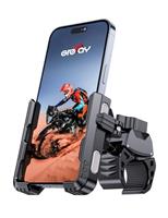 GREFAY Bicycle Phone Holder Motorcycle Phone Holder [1S Quick Release Robust Connections] Anti Shake Universal 360 Bicycle Handlebar Holder for iPhone 15/14/13 Samsung S23/S22 4.5-7" Smartphone