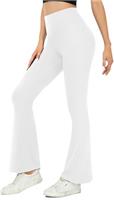 ACTINPUT Yoga Pants for Women Flared Leggings High Waisted Bootcut Black Trousers Women's Workout Bootleg Stretchy Leggings