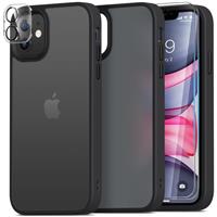 Mootobo Compatible with iPhone 14 Pro Max Case with Lens Protection, Shockproof Military-Grade Protection, Anti-Scratch Matte Back Slim Phone Case 6.7 inch, Deep Blue