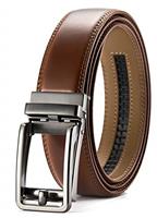 CHAOREN Ratchet Belt - Mens Dress Belt 1 3/8" Comfort Click - Micro Adjustable Fit Everywhere