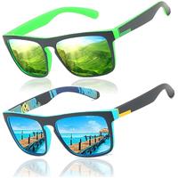 LEDING&BEST Sunglasses Polarised for Men Women Cool Fishing Driving Hiking Ultralight Unisex Classic Vintage Style Ultralight Shades Trave sun glasses UV Protection