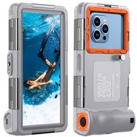 Lanhiem Diving Waterproof Phone Case, [Upgrade&Universal] Underwater for Photo Video Outdoor Swi