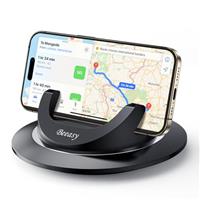 Beeasy Car Phone Holder, Phone Holder For Cars Dashboard 360 Rotatable Silicone Non-Slip Car Phone Mount, Universal Car Mobile Phone Holder For Smartphone iPhone Samsung Xiaomi Nokia OPPO Google