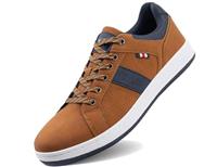 LANGDU Mens Casual Shoes Trainers Walking Fashion Sneakers Breathable Lightweight Trainer Size 7-11UK