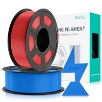 SUNLU PLA High Speed 3D Printer Filament, Fast PLA 3D Printing Filament 1.75mm