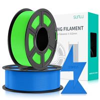SUNLU PLA High Speed 3D Printer Filament, Fast PLA 3D Printing Filament 1.75mm