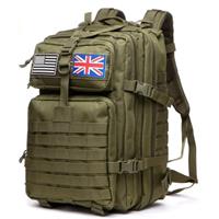 Thuram 50L Durable Nylon Waterproof Fishing Hunting Backpack Outdoor Military Rucksacks Tactical Sports Camping Hiking Bags